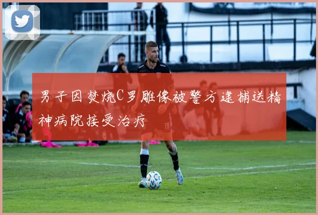 男子因焚烧C罗雕像被警方逮捕送精神病院接受治疗